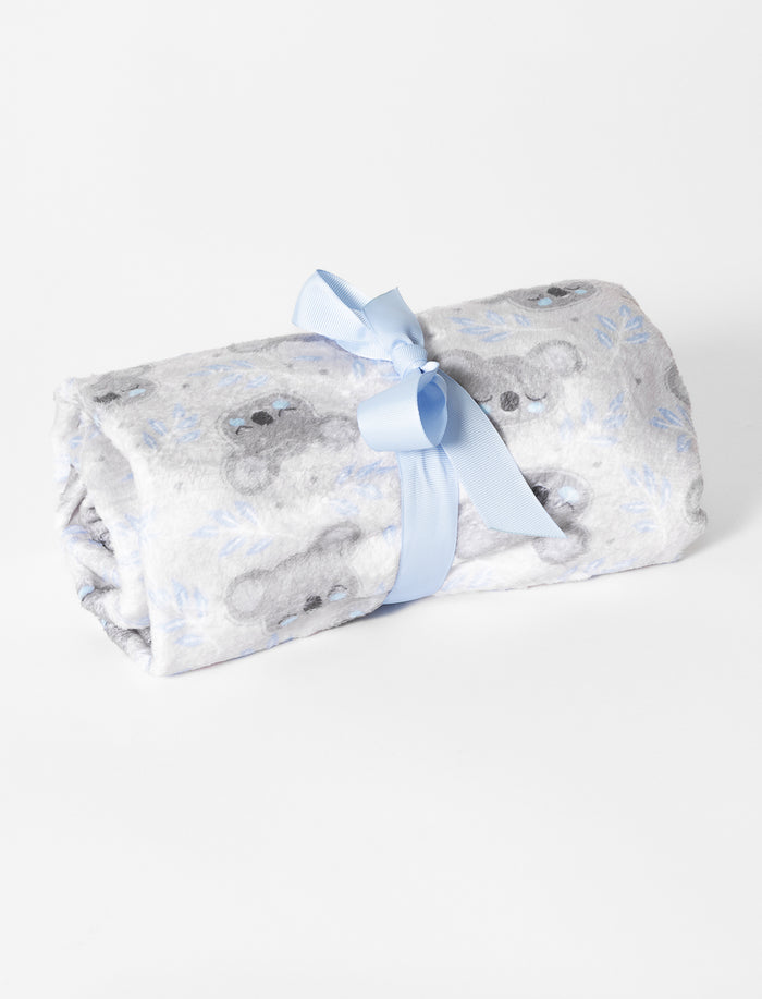 Couverture en peluche imprimée