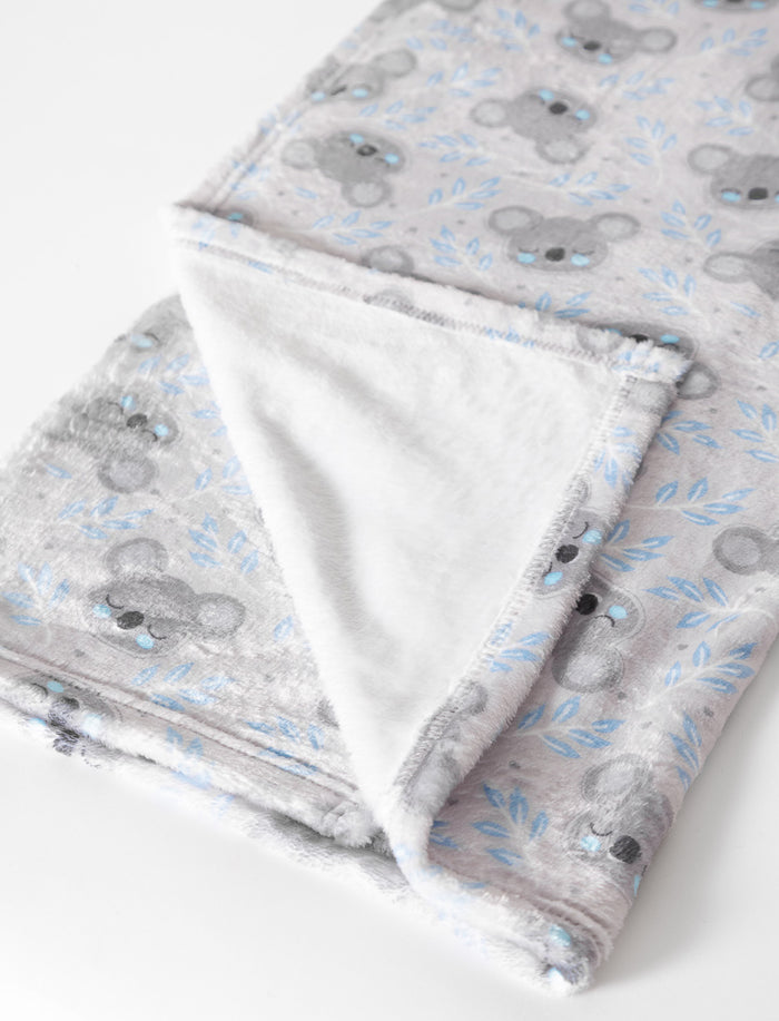 Couverture en peluche imprimée