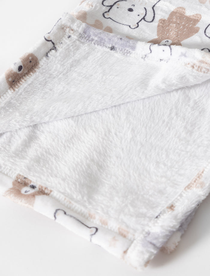 Couverture en peluche imprimée