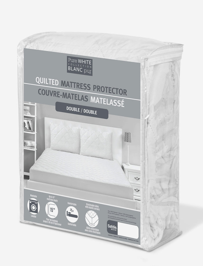 Couvre-matelas matelassé - DOUBLE