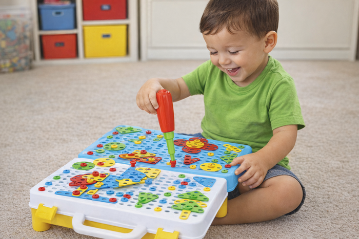 Creative Mosaic Drill Set – 149 Piece STEM Toy (Ages 3+)