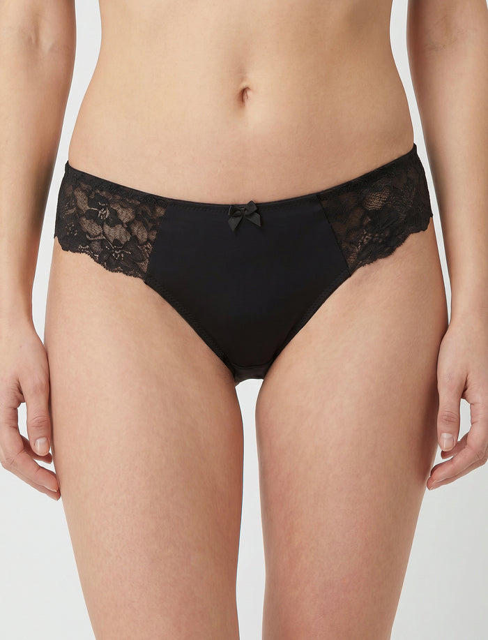 Culotte bikini à dentelle