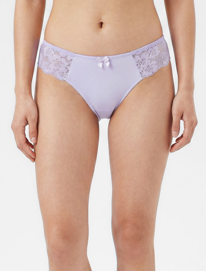 Culotte bikini à dentelle