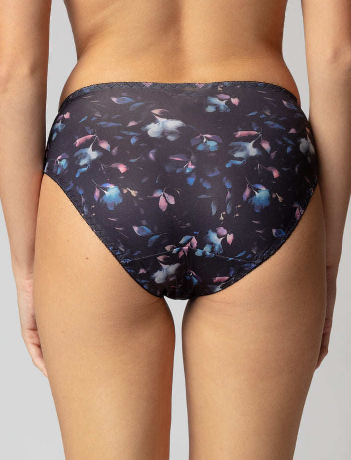 Culotte bikini à motifs
