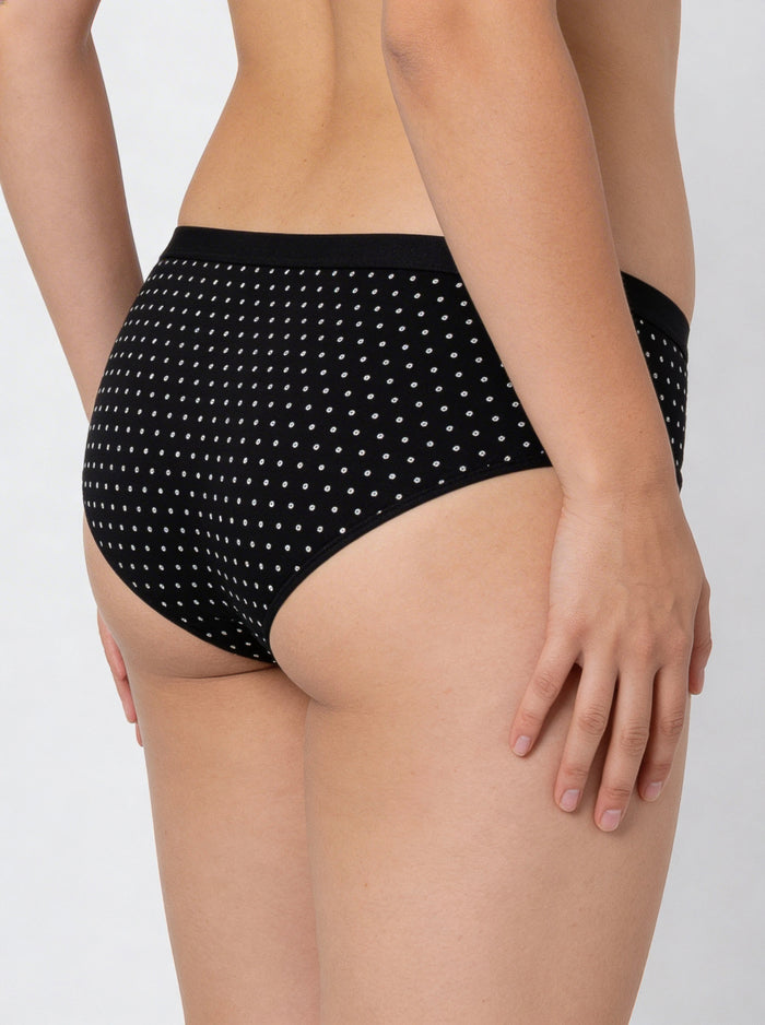 Culotte bikini imprimée sans coutures