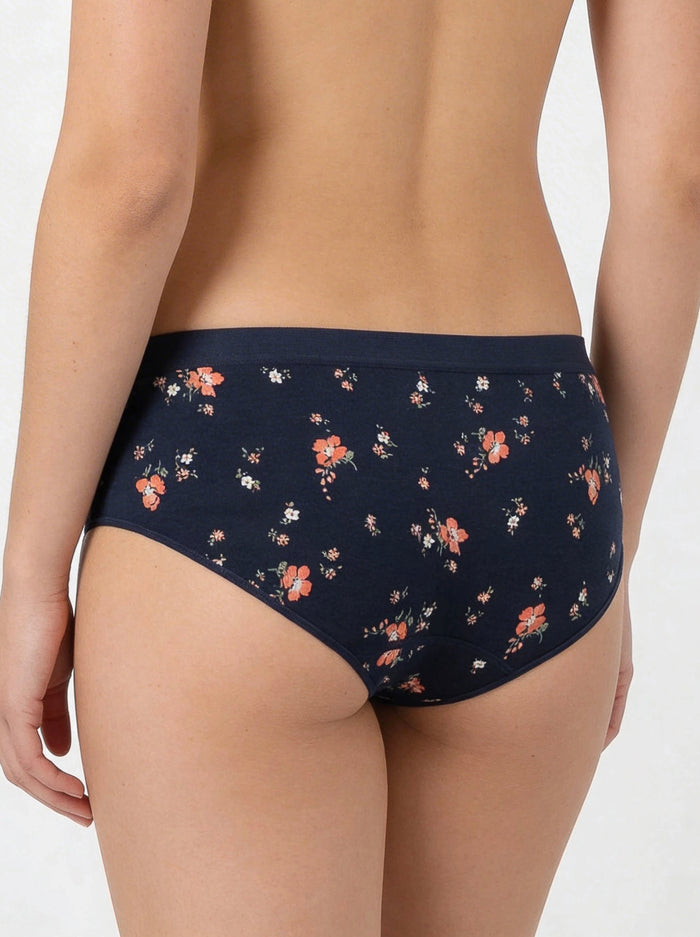 Culotte bikini imprimée sans coutures