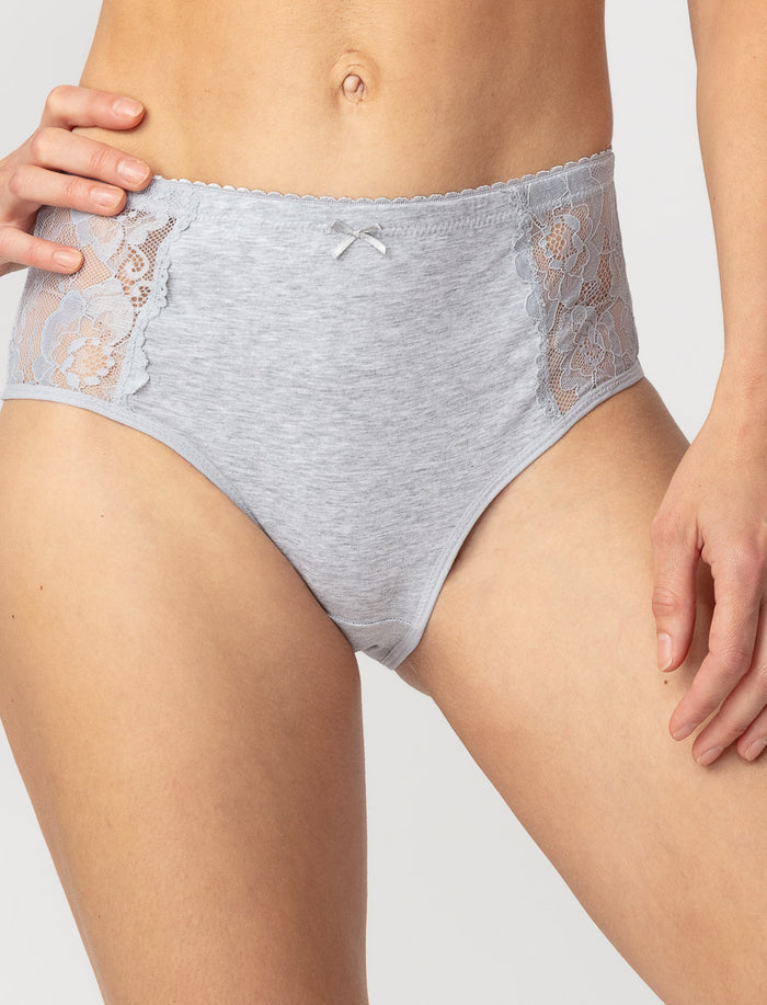 Culotte classique à dentelle