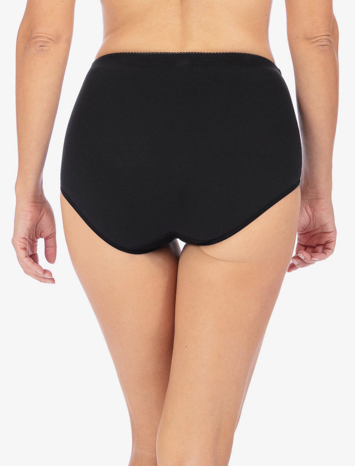 Culotte taille haute à fleurs