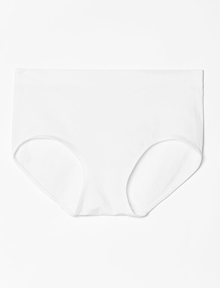 Culotte taille haute unie