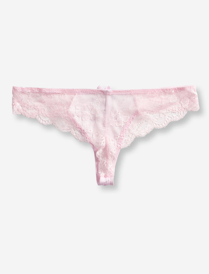 Culotte tanga à dentelle