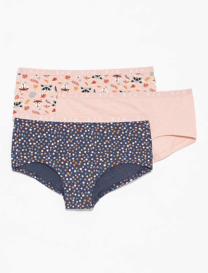 Culottes garçonnes - paquet de 3