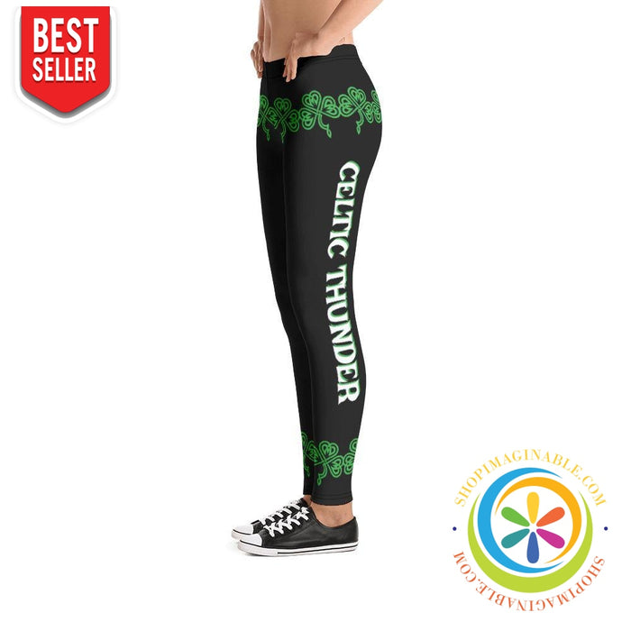 Custom Designed Celtic Dance Full Length Leggings-ShopImaginable.com