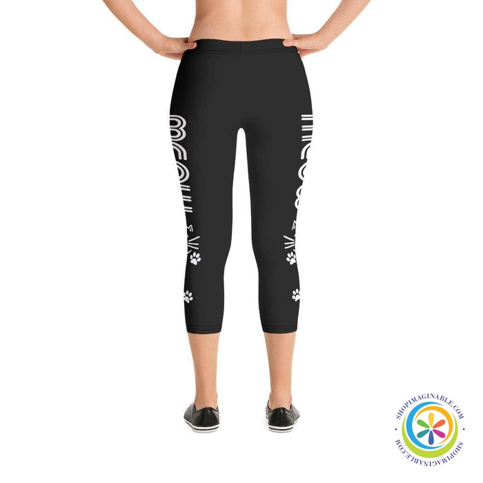 Cutest MEOW Capri Leggings-ShopImaginable.com