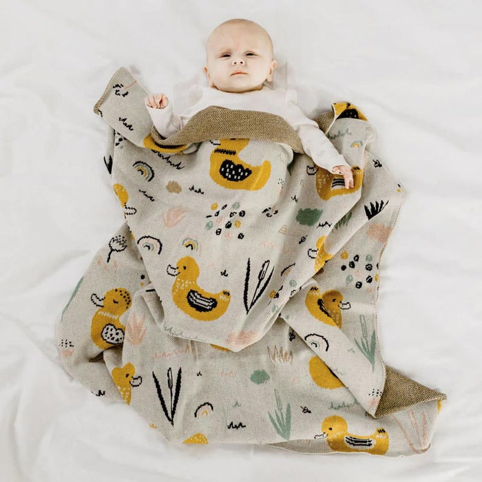 Di Lusso Living Daffy Duck Baby Blanket | Koop.co.nz