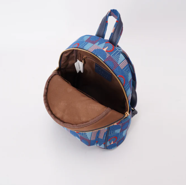 DAPK-TFL-PICCA-GAP | TfL Piccadilly Moquette Mind the Gap Small Rucksack