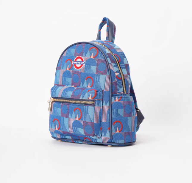 DAPK-TFL-PICCA-GAP | TfL Piccadilly Moquette Mind the Gap Small Rucksack