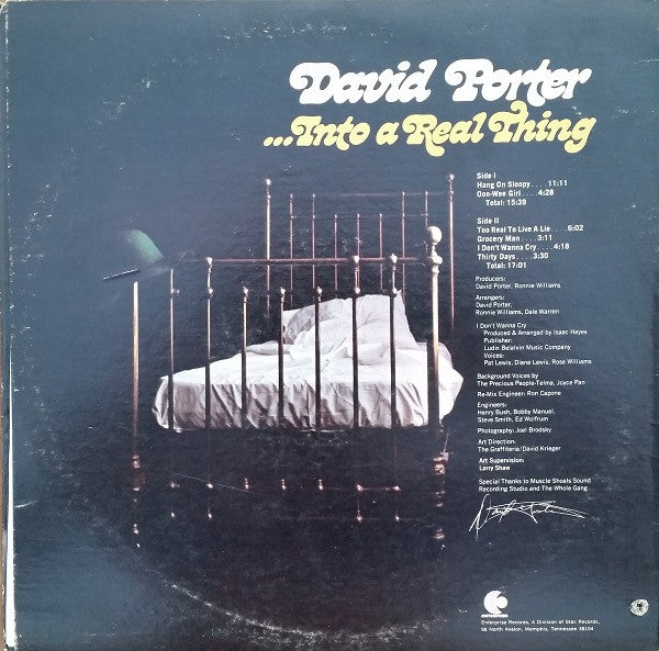 David Porter - ...Into A Real Thing (LP) [US] 1st (Very Good Plus (VG+))