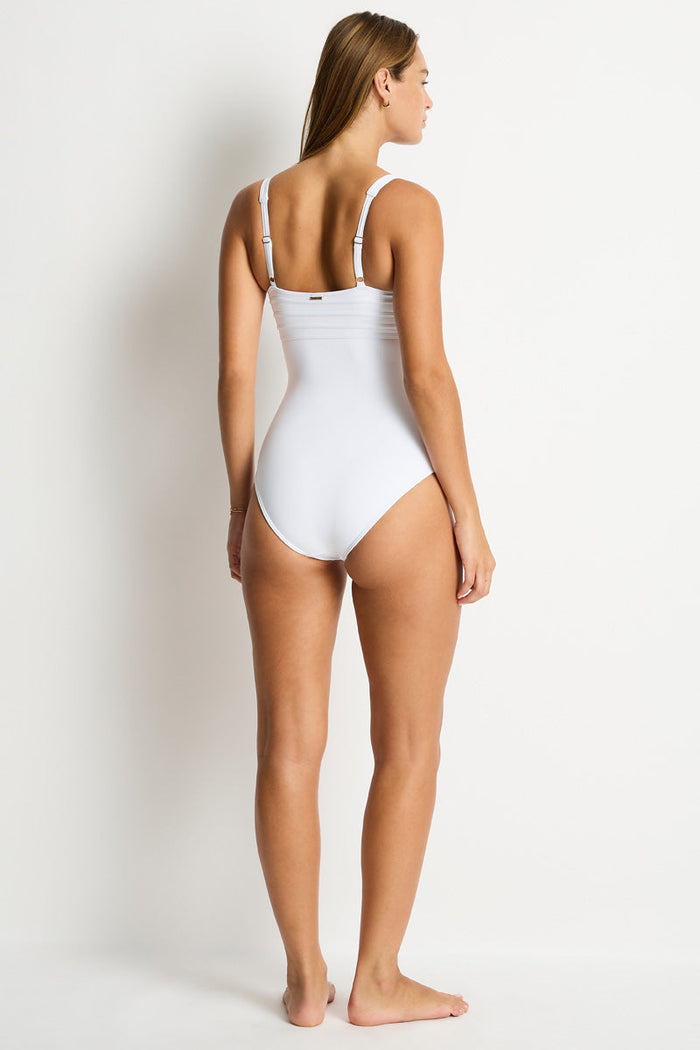 De Luxe Square Neck Bralette One Piece