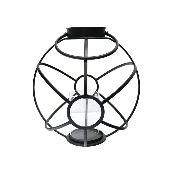 Le Forge Deco Black Lantern | Koop.co.nz