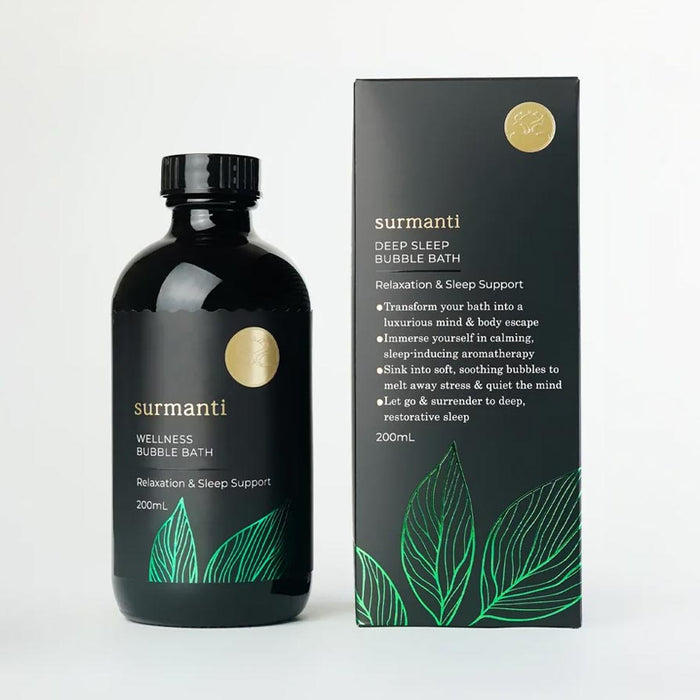 Surmanti Deep Sleep Bubble Bath - Relaxation & Sleep Support (200ml) | Koop.co.nz