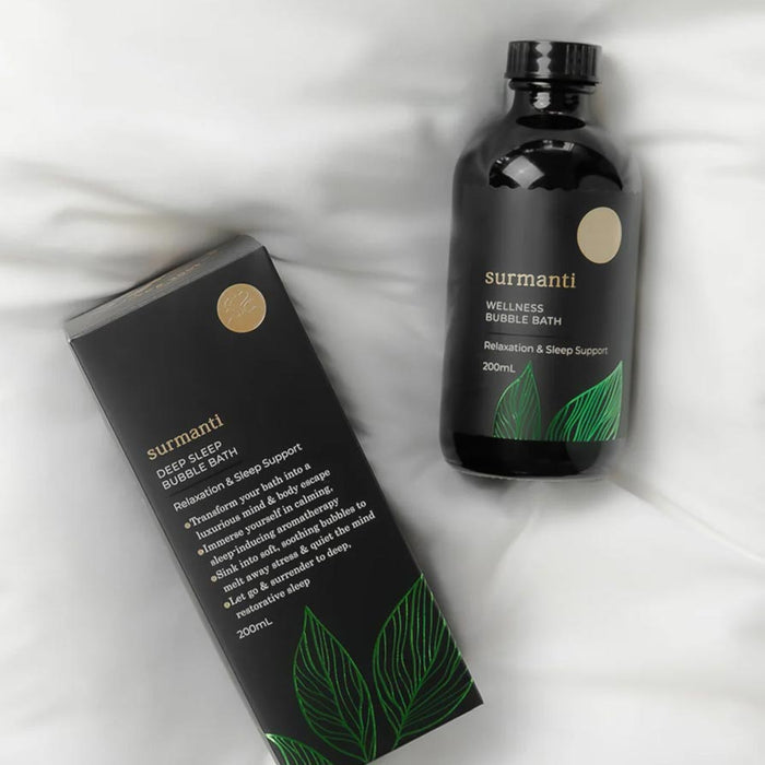 Surmanti Deep Sleep Bubble Bath - Relaxation & Sleep Support (200ml) | Koop.co.nz