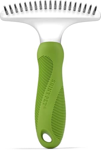 Dematting Comb Tool for Removing Matted Hair from Under Coat Dog Combs Pet Clever