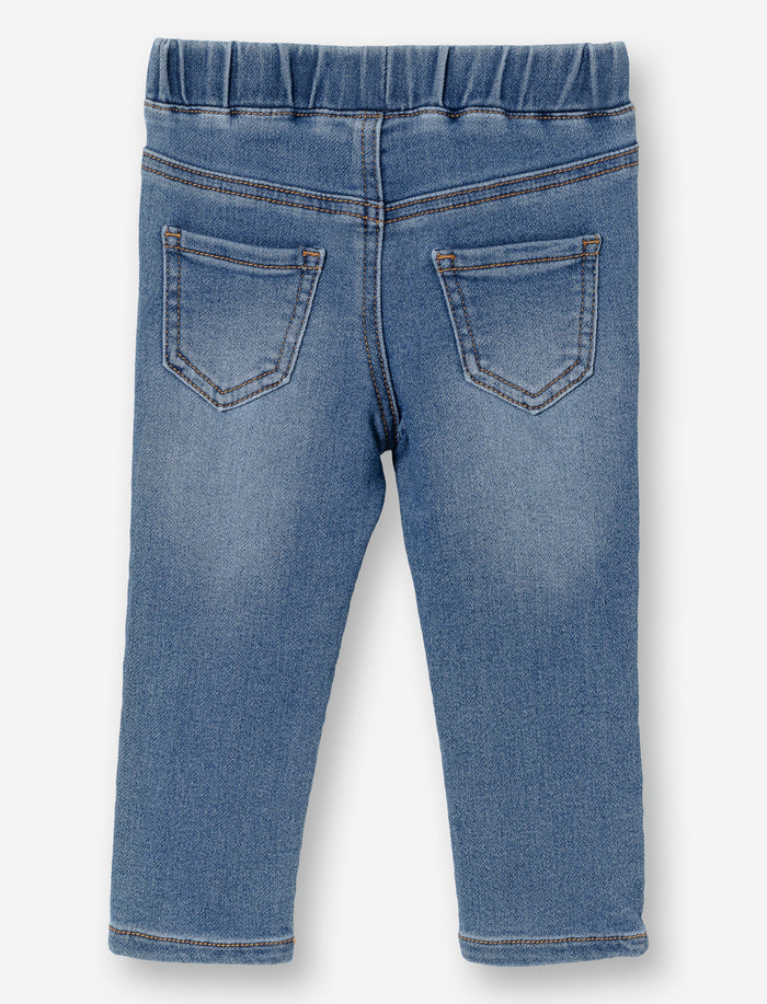 Denim skinny à enfiler