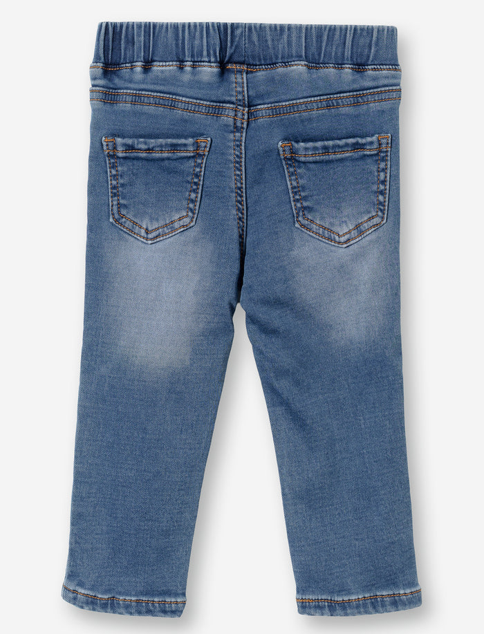 Denim skinny à enfiler