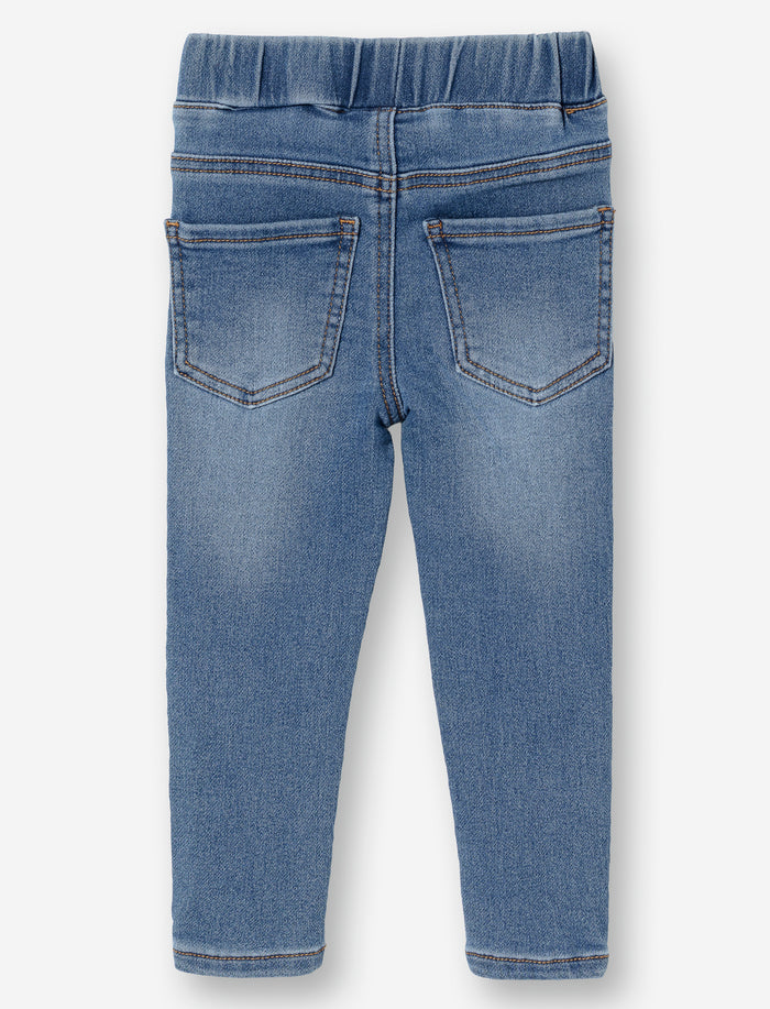 Denim skinny à enfiler