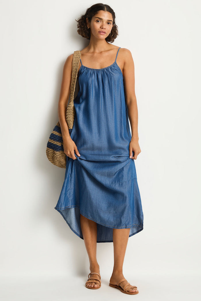 Denim Surf Tie Back Sundress