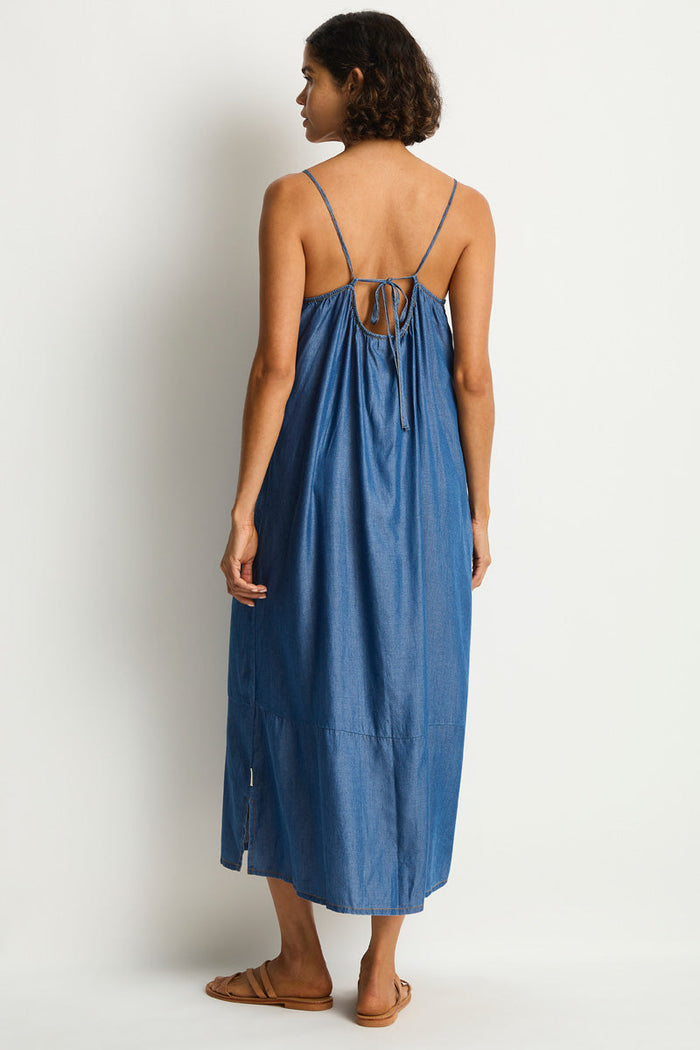Denim Surf Tie Back Sundress