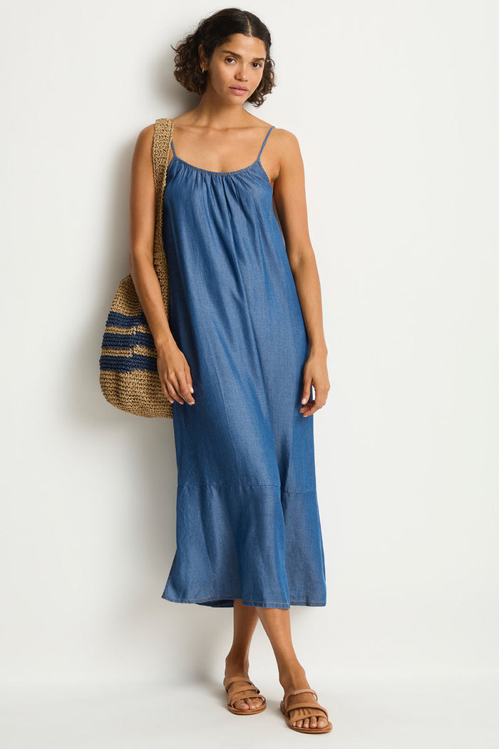 Denim Surf Tie Back Sundress