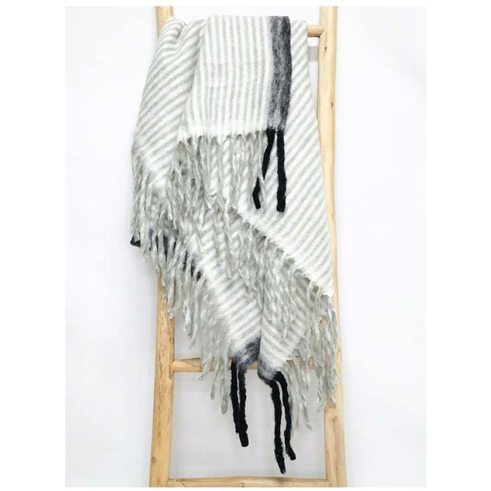 Stoneleigh & Roberson Diana Stripe Throw | Koop.co.nz