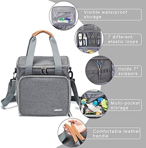 Dog Grooming Supplies Organizer Tote Bag Cat Care & Grooming Pet Clever