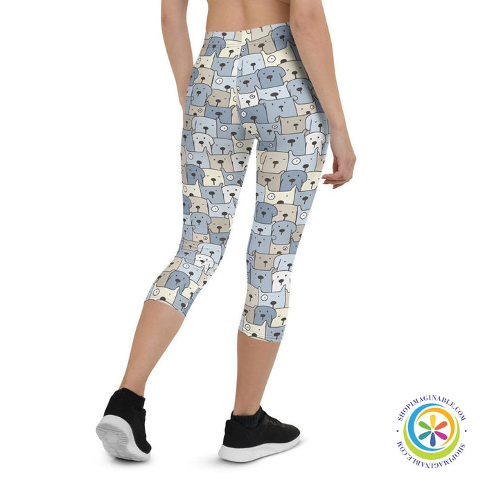Dog Lover's Capri Leggings-ShopImaginable.com