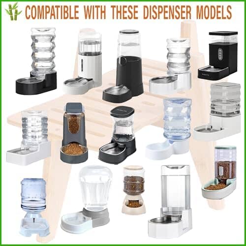 Dog Water Bowl Dispenser Stand Dog Bowls & Feeders Pet Clever