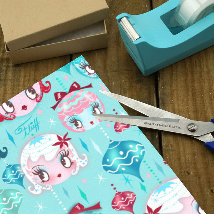 Dolly Ornaments • Gift Wrap Paper 3 Rolls