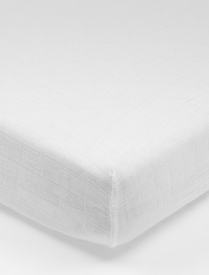 Drap-housse en mousseline