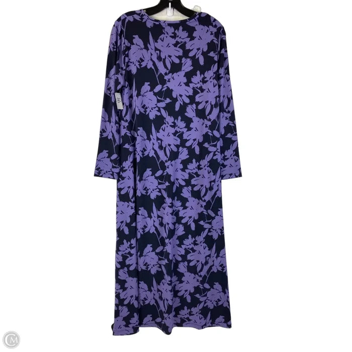 Dress Casual Maxi By Chicos In Purple, Size: M