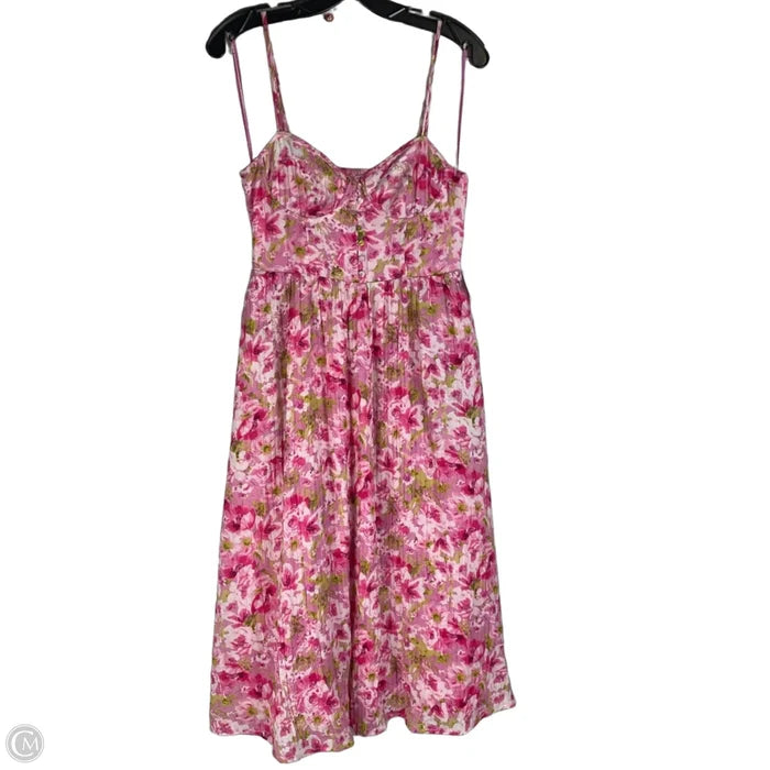 Dress Casual Midi By Astr In Floral Print, Size: S