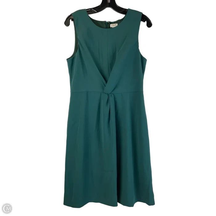 Dress Work By J. Crew In Green, Size: 8
