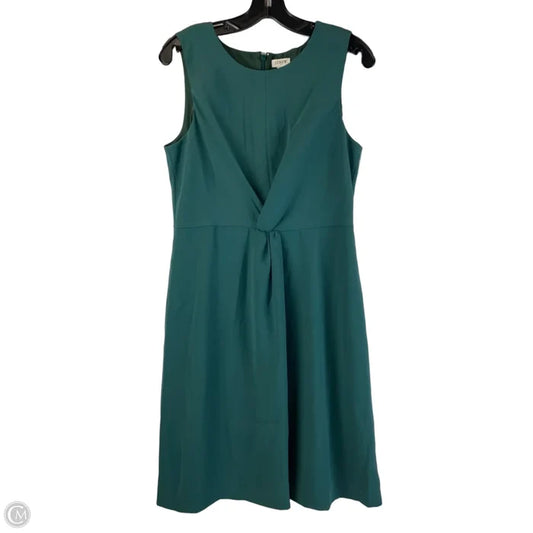 Dress Work By J. Crew In Green, Size: 8