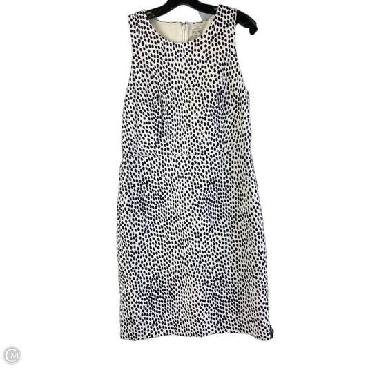 Dress Work By J. Crew In Polkadot Pattern, Size: 10