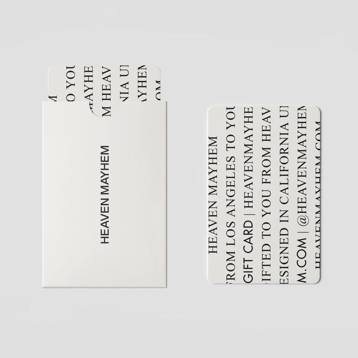 E-GIFT CARD