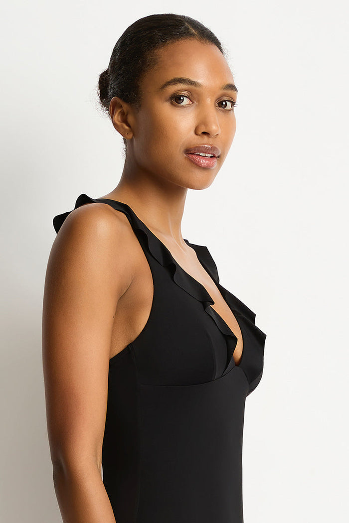 Eco Essentials Frill One Piece in  | Sea Level Australia