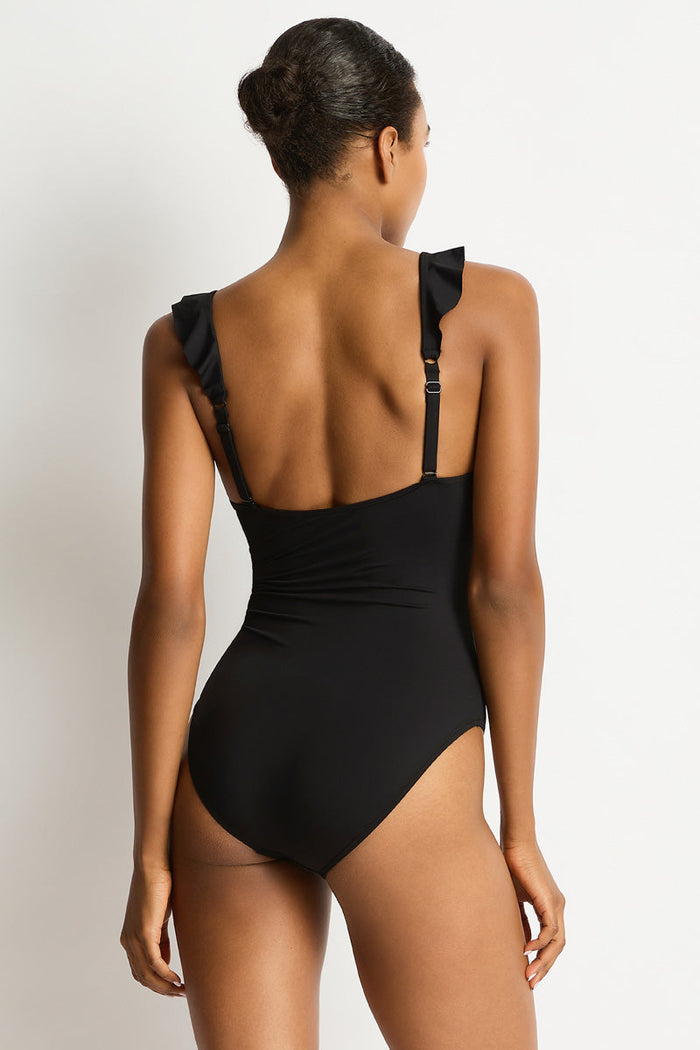 Eco Essentials Frill One Piece in  | Sea Level Australia