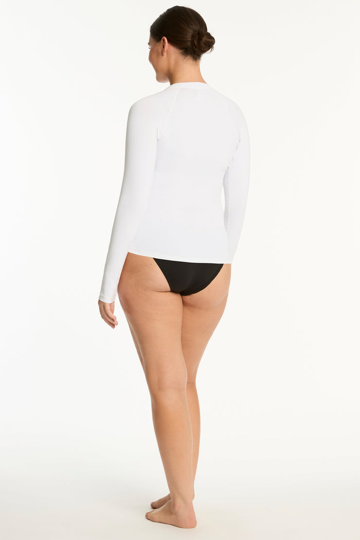 Eco Essentials Long Sleeve Rash Vest in  | Sea Level Australia