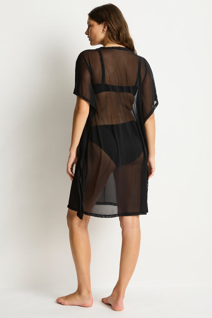 Eco Essentials Mesh Kaftan in  | Sea Level Australia