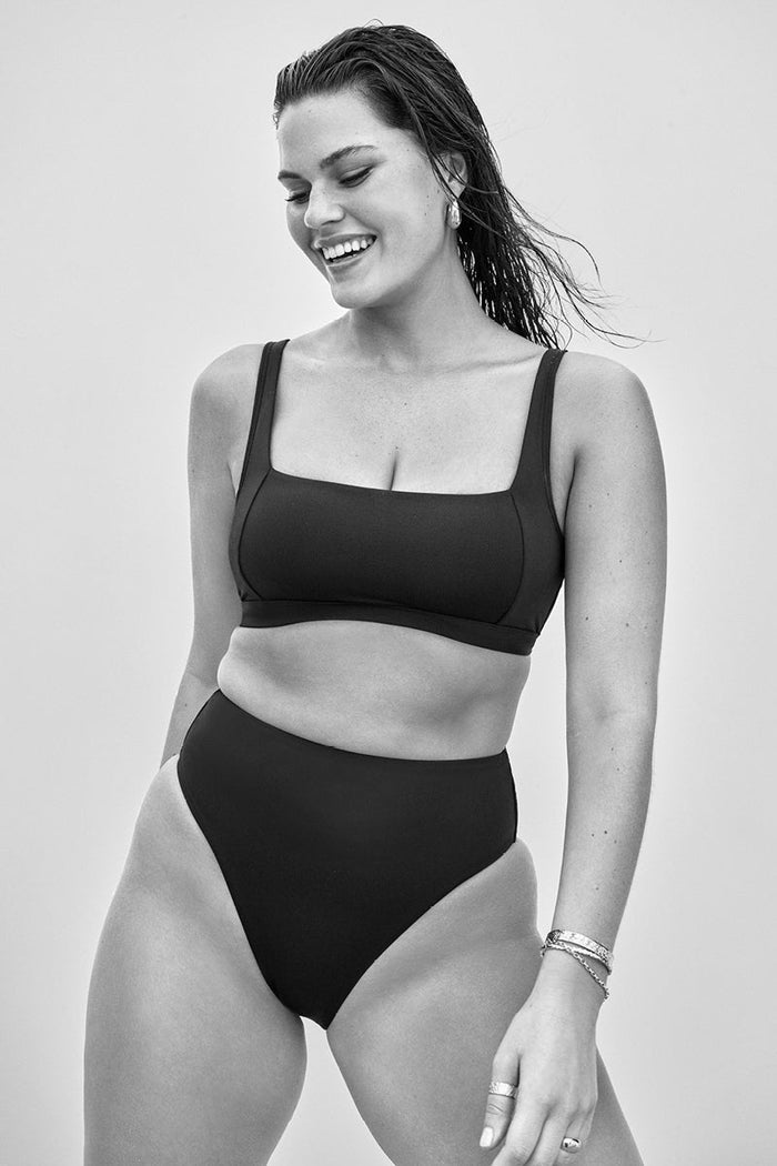 Eco Essentials Square Neck Bra in  | Sea Level Australia