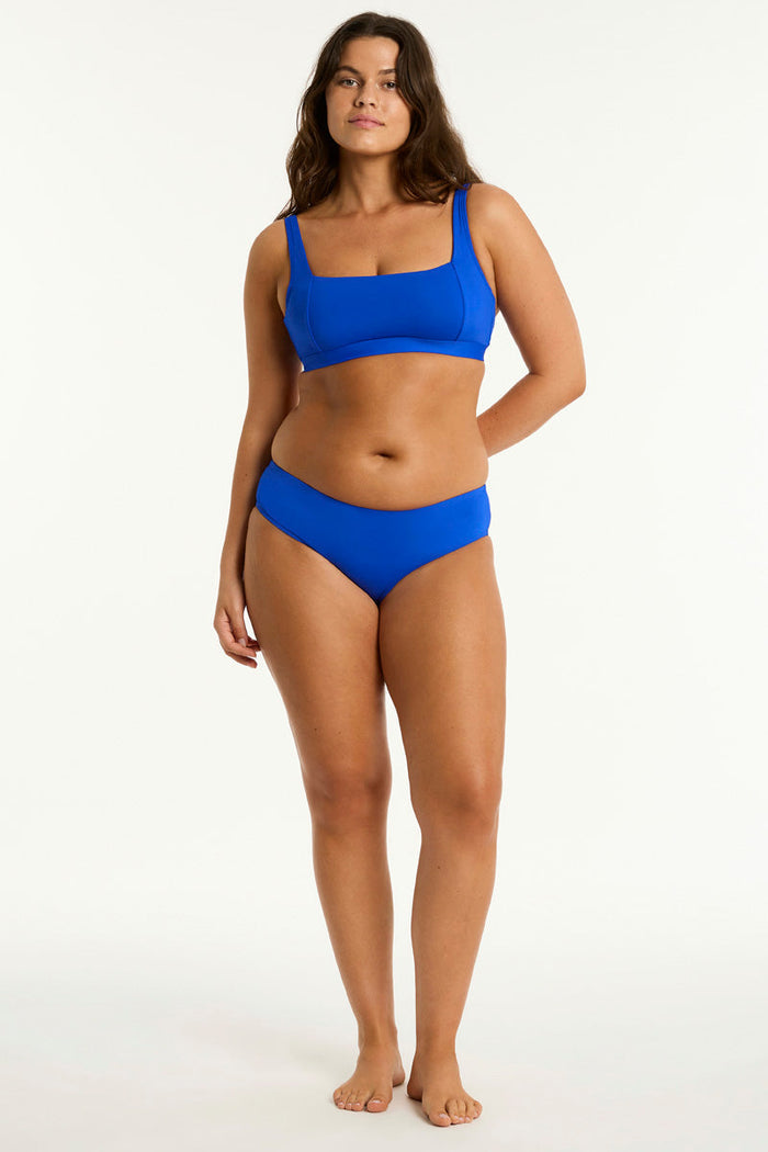 Eco Essentials Square Neck Bra in  | Sea Level Australia
